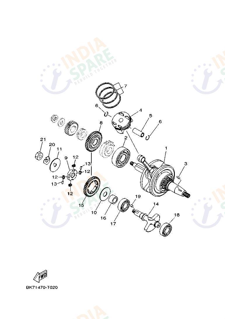 CRANKSHAFT & PISTON